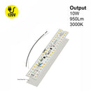 8inch Linear LED Module Driverless Engine LIN 08-010W-930-120-S3-Z1A, 120V 10W 3000K(Warm White) - ledlightsandparts
