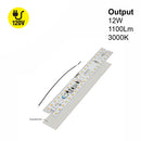 9 inch Linear LED Module Driverless Engine LIN 09-012W-930-120-S3-Z1B, 120V 12W 3000K(Warm White), lightsandparts