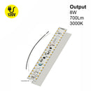 8 inch Slim LED Module Driverless Engine SLM 08-008W-930-120-S3-Z1A, 120V 8W 3000K(Warm White), lightsandparts