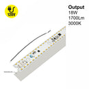 15 inch Slim ZEGA LED Module SLM 15-018W-930-120-S3-Z1B, 120V 18W 3000K(Warm White), gekpower