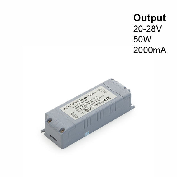 OTM-TD60 Constant Current LED Driver, 2000mA 20-28VDC - ledlightsandparts