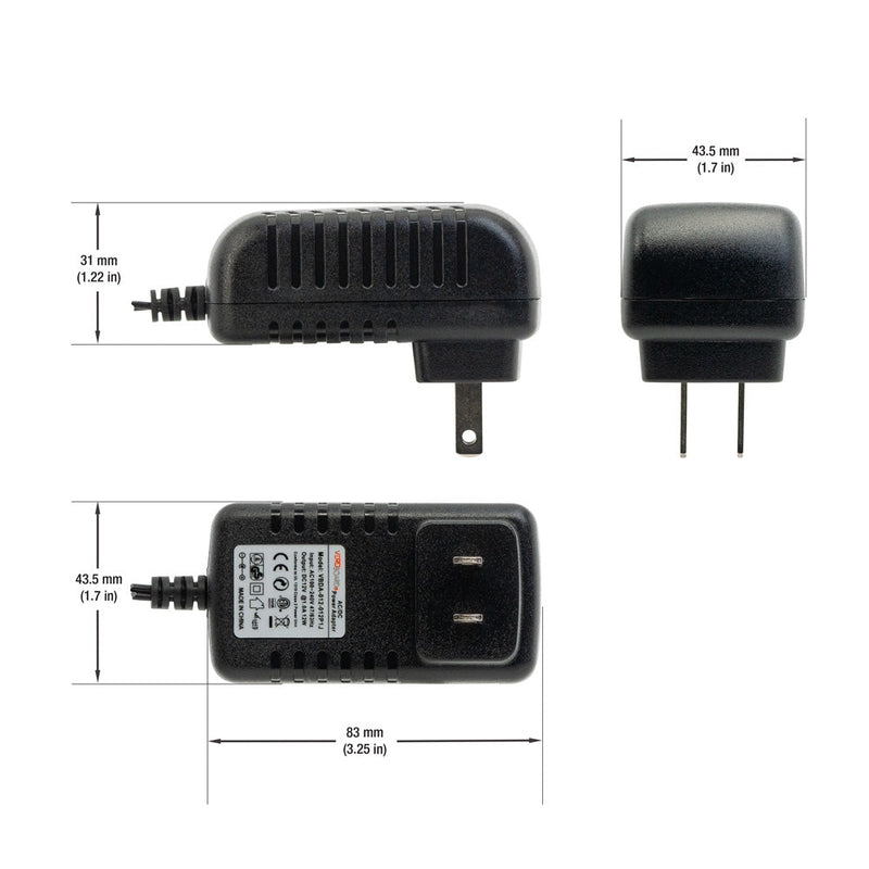 Retrofit Cabinet Light Kit Plug & Play 12V 2.5W 3000K (Pack of 3)