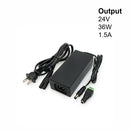 VBDA-024-036P1J Non-Dimmable Constant Voltage Plug-In Power Supply, 24V 36W, lightsandparts