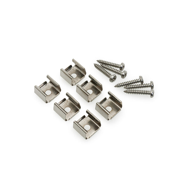 LED Channel Mounting Clips - Type 7 (6 PCs)