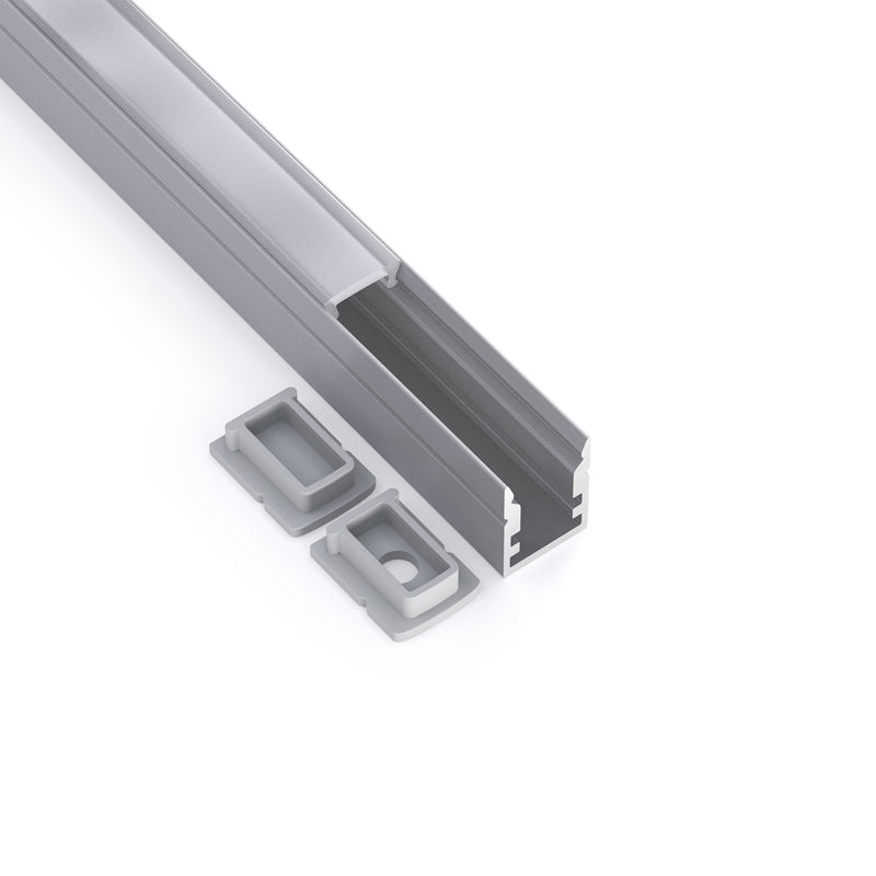 Type 20, Linear Architectural Light Fixture Profile VBD-CH-S9, 3Meters (118inches), lightsandparts