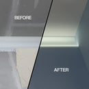 Type 90, Plaster Cove Linear Architectural LED Aluminum channel VBD-CH-D10, 3Meters (118 inches) - lightsandparts