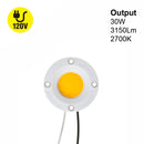 CDAC-080-05028-120-2700K COB Paragon LED Module with HT5828 LED Holder, 120V 30W 2700K, lightsandparts