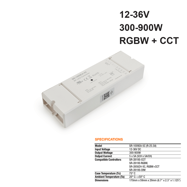 Constant Voltage Receiver SR-1009EA-5C, 12-36V 300-900W