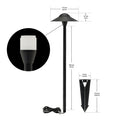 22 inch Pathway LED Light with Umbrella Caps, lightsandparts
