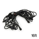 6 outputs waterproof T Connector Extension (1 male, 6 Female) for Pathway Light - 5 Meter (16ft)