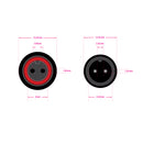 2 pin extension cable waterproof connector - 3 Meter (10ft)