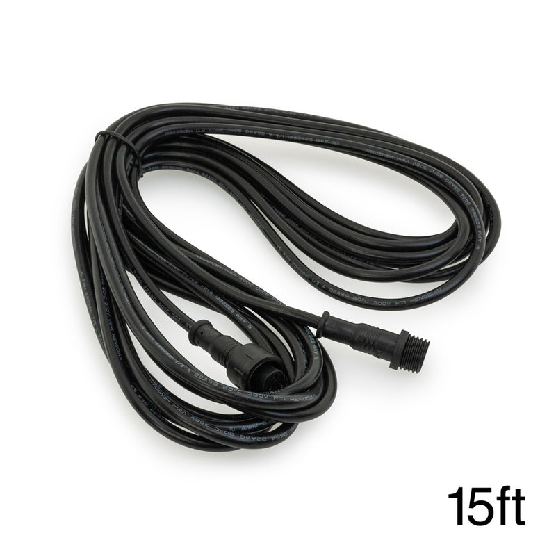 2 pin extension cable waterproof connector - 4.5 Meter (15ft)