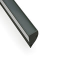 "Type 28B. Black Linear Wall Mount Aluminum LED Channel for Cove Lighting VBD-CH-M1B, 3Meter(118inches) - Lights and parts