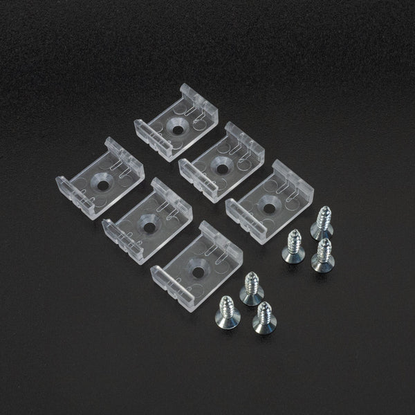 LED Channel Mounting Clips - Type 13 (6 PCs)