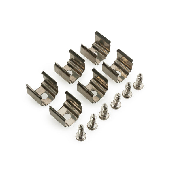 LED Channel Mounting Clips - Type 20 (6 PCs)