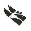 "Type 28B. Black Linear Wall Mount Aluminum LED Channel for Cove Lighting VBD-CH-M1B, 3Meter(118inches) - Lights and parts