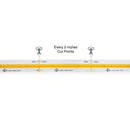 5M(16.4ft) Indoor LED Strip COB480W4.5, 24V 4.5(w/ft) 363(Lm/ft) 480(LEDs/m) CCT(3K, 3.5K, 4K), lightsandparts