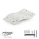 Flexible LED Backlight Sheet for behind Stone and Glass, 24V 46W RGB2.7K-(Soft White)