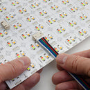 Flexible LED Backlight Sheet for behind Stone and Glass, 24V 46W RGB2.7K-(Soft White), lightsandparts