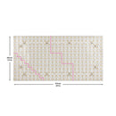 Flexible LED Backlight Sheet for behind Stone and Glass, 24V 46W RGB2.7K-(Soft White), lightsandparts