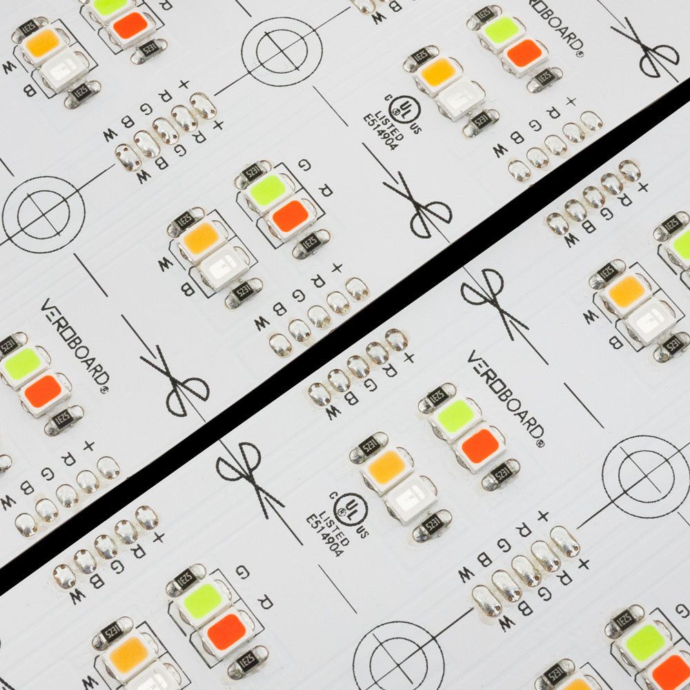 Flexible LED Backlight Sheet for behind Stone and Glass, 24V 46W RGB2.