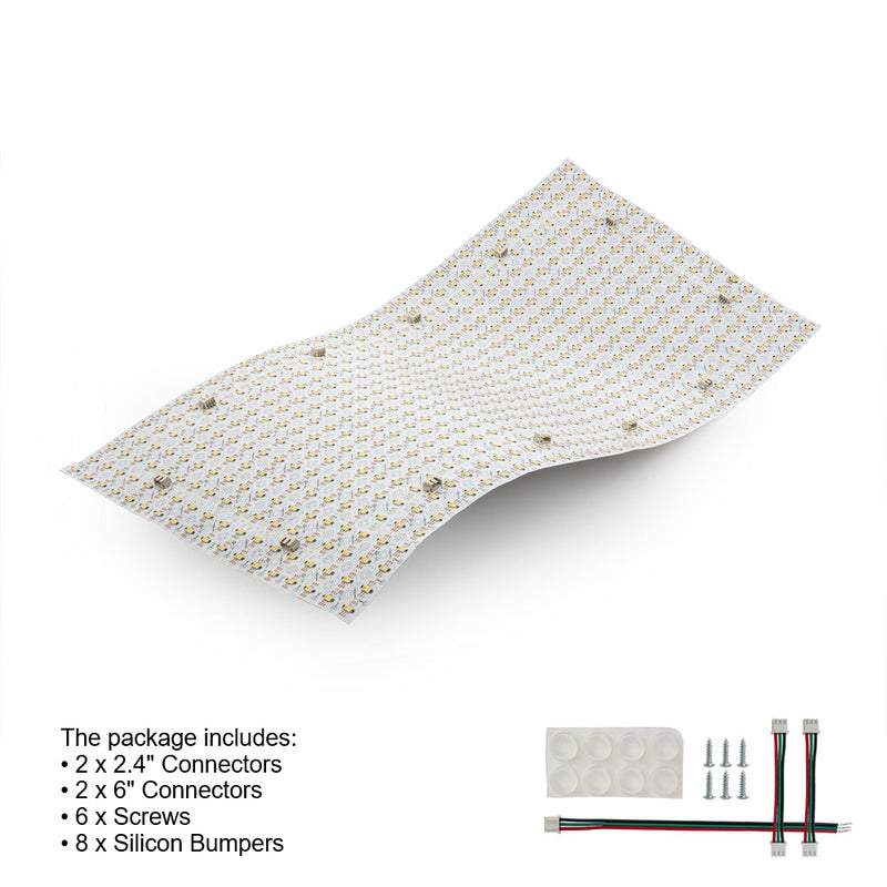 Flexible LED Backlight Sheet for behind Stone and Glass, 24V 46W CCT(2.7K-6.5K)