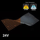 Flexible LED Light Sheet for behind Stone and Glass, 24V 46W CCT(2.7K-6.5K) - lightsandparts