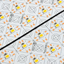 Flexible LED Backlighting Sheet for behind Stone and Glass, 24V 24W 3000K (Warm White), lightsandparts