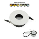 VBD-MTR-80W Recessed LED Light Fixture, 2.5 inch White, lightsandparts