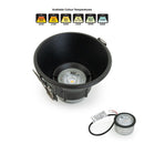 VBD-MTR-86B Recessed LED Light Fixture, 3.5 inch Black, lightsandparts