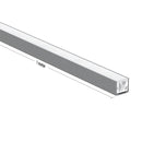 White Silicon Flexible LED Neon channel N1616-SD-W, 5m (16.4ft) max, lightsandparts