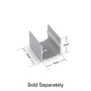 White Silicon Flexible LED Neon channel N1616-SD-W, 5m (16.4ft) max, lightsandparts