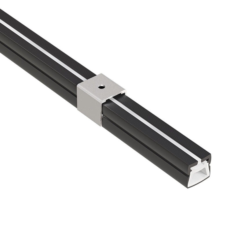 Black Silicon Flexible LED Neon channel VBD-N1616-SF-B, 5m (16.4ft) max, lightsandparts