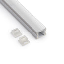 Type 12W, Waterproof Deep Surface Mount Aluminum Extrusion for LED Strips, 2.4Meters (94.4inches), lightsandparts