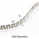 White Silicon Flexible LED Neon channel N1010-SF-W, 5m (16.4ft) max, lightsandparts