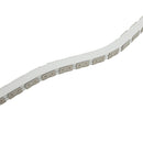 White Silicon Flexible LED Neon channel N1010-SF-W, 5m (16.4ft) max, lightsandparts