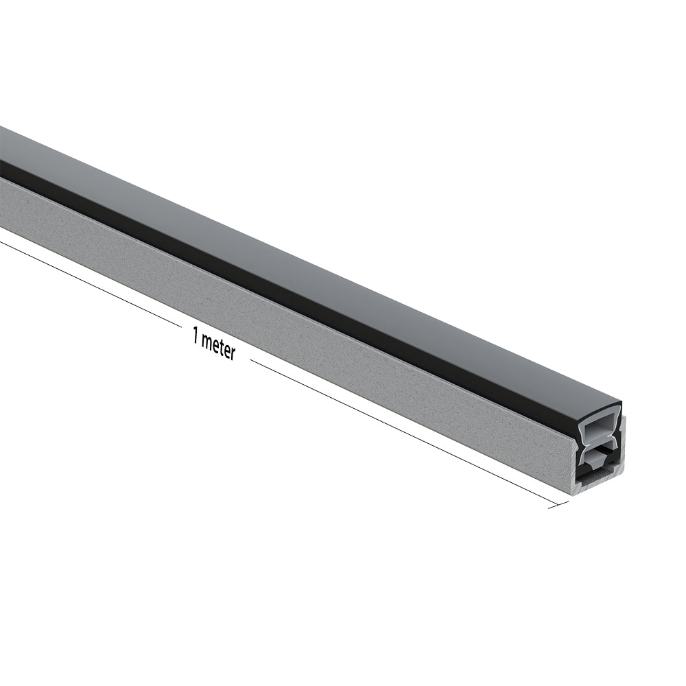 Black Silicone Flexible LED Neon channel