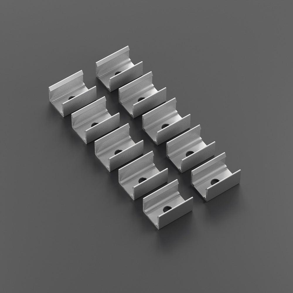Neon LED Channel Mounting Clips CLN1010-MC (Pack of 10)