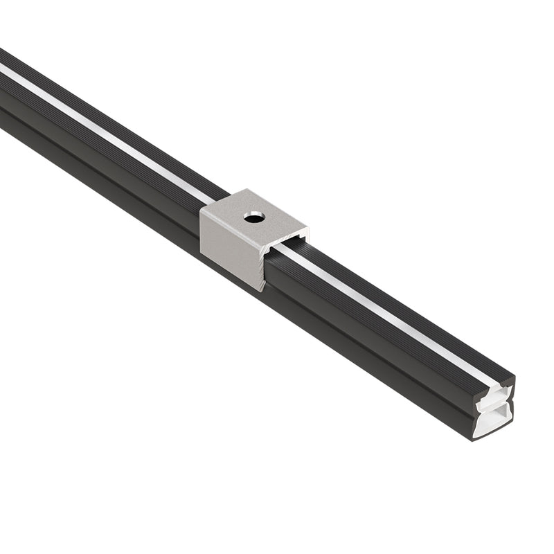 Black Silicon Flexible LED Neon channel VBD-N1010-SF-B, 5m (16.4ft) max, lightsandparts
