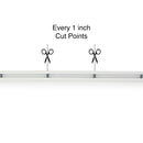 5M(16.4ft) LED Neon light Strip VBD-N0606-3000-SF-W, 3000K(Warm White) Dimmable Silicone Waterproof Casing Side Emitting, lightsandparts