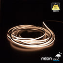 5M(16.4ft) LED Neon light Strip VBD-N0606-3000-SF-W, 3000K(Warm White) Dimmable Silicone Waterproof Casing Side Emitting, lightsandparts