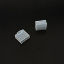 Neon LED Channel Endcaps EN0410-W Side (L Type)