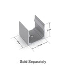 White Silicon Flexible LED Neon channel N2020-SFD-W, 5m (16.4ft) max, lightsandparts