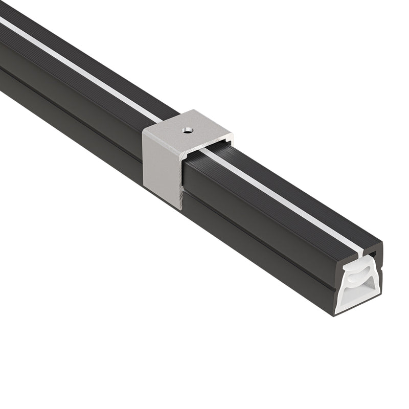 Black Silicon Flexible LED Neon channel VBD-N2020-SF-B, 5m (16.4ft) max, Lightsandparts