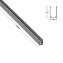 LED neon mounting linear holder CLN0612-LI (1 Meter)