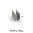 Black Silicon Flexible LED Neon channel N0612-SD-B, 5m (16.4ft) max, lightsandparts