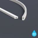 White Silicone Flexible LED Neon channel N0612-SD-W, 10m (32.8ft) max SIDE Mount