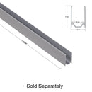 White Silicone Flexible LED Neon channel N1018-SD-W, 10m (32.8ft) max SIDE Mount