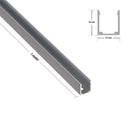 LED neon mounting linear holder CLN1018-LI (1 Meter)
