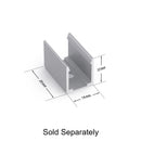 White Silicon Flexible LED Neon channel N1018-SD-W, 5m (16.4ft) max, lightsnadparts